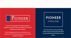 Desktop Screenshot of pioneerfoods.co.uk